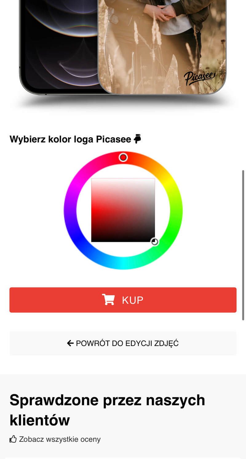 Wybierz kolor logo