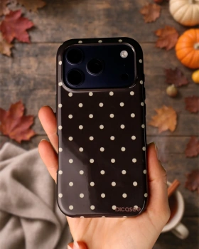 Picasee Fashion Case MagSafe na Apple iPhone 13 - Vanilla Dots & Chocolate