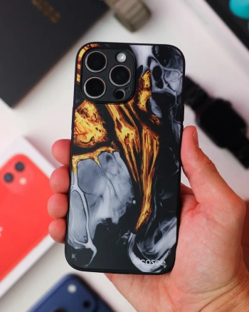 Picasee ULTIMATE CASE na Apple iPhone 6/6S - Black Gold 2