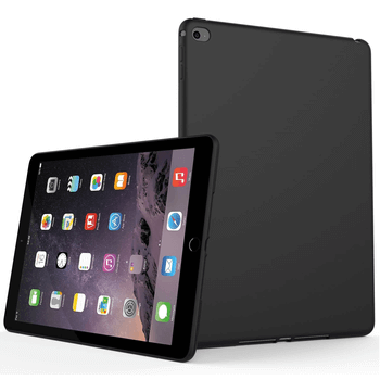 Silikonowe czarne etui na Apple iPad 9.7" 2017 (5. gen)
