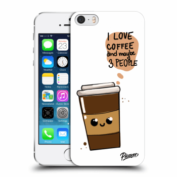 Etui na Apple iPhone 5/5S/SE - Cute coffee