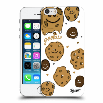 Picasee silikonowe przeźroczyste etui na Apple iPhone 5/5S/SE - Gookies