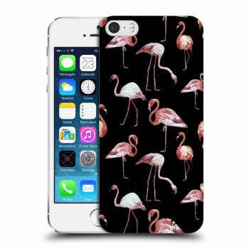 Picasee ULTIMATE CASE pro Apple iPhone 5/5S/SE - Flamingos
