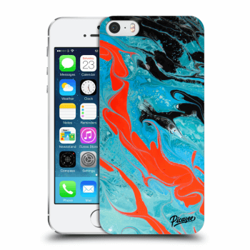 Etui na Apple iPhone 5/5S/SE - Blue Magma