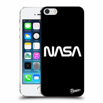 Picasee silikonowe przeźroczyste etui na Apple iPhone 5/5S/SE - NASA Basic