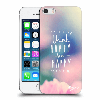 Etui na Apple iPhone 5/5S/SE - Think happy be happy