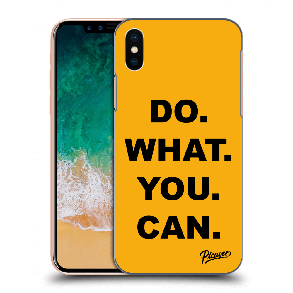 Picasee ULTIMATE CASE pro Apple iPhone X/XS - Do What You Can