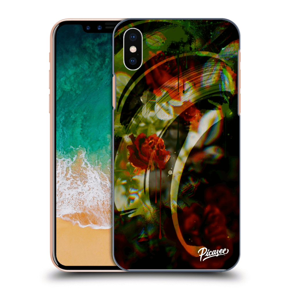 Picasee ULTIMATE CASE pro Apple iPhone X/XS - Roses color