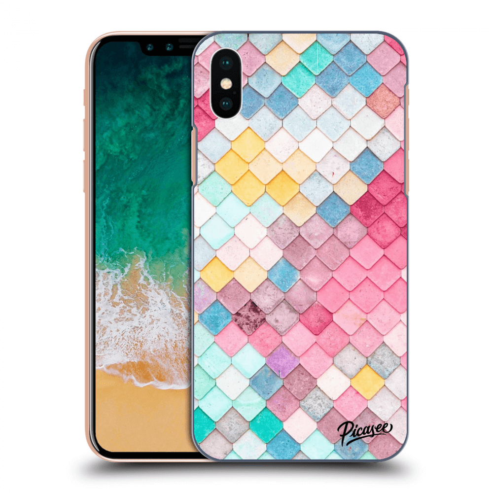 Picasee ULTIMATE CASE pro Apple iPhone X/XS - Colorful roof