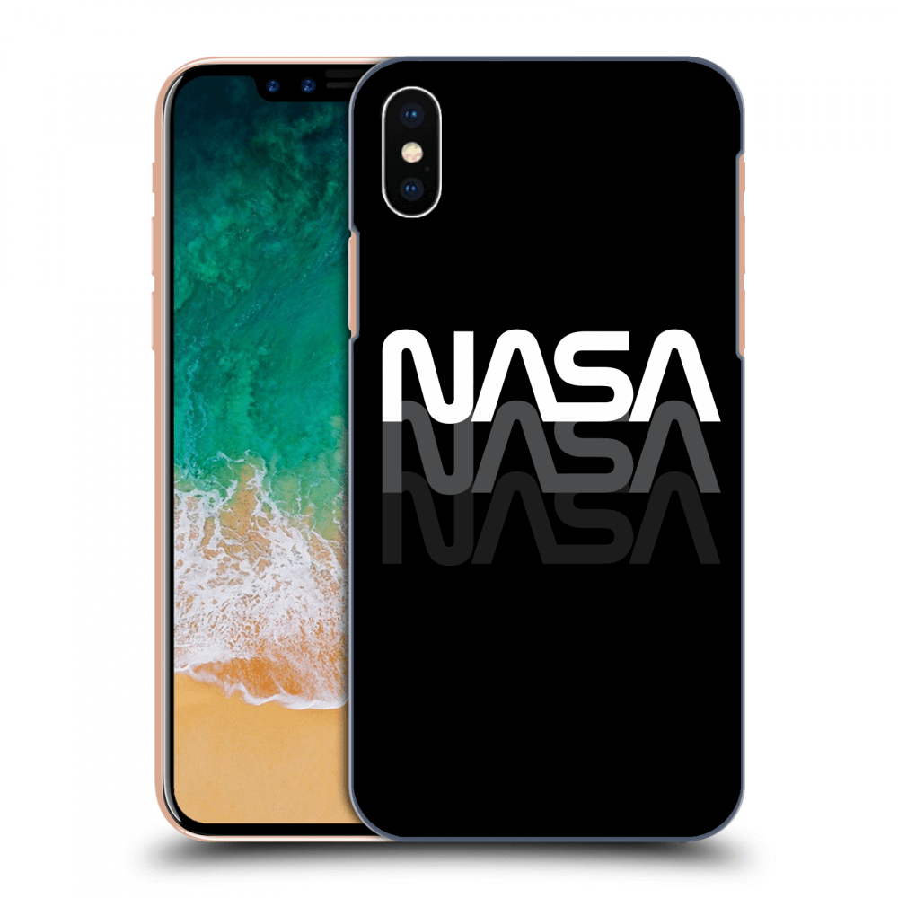 Picasee ULTIMATE CASE pro Apple iPhone X/XS - NASA Triple