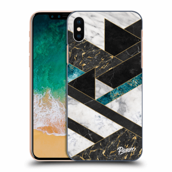 Picasee ULTIMATE CASE pro Apple iPhone X/XS - Dark geometry
