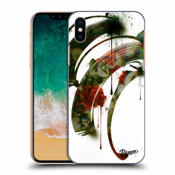 Picasee ULTIMATE CASE pro Apple iPhone X/XS - Roses white