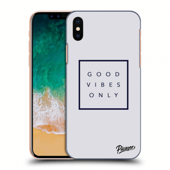 Etui na Apple iPhone X/XS - Good vibes only