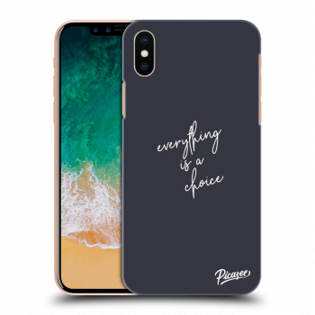 Etui na Apple iPhone X/XS - Everything is a choice