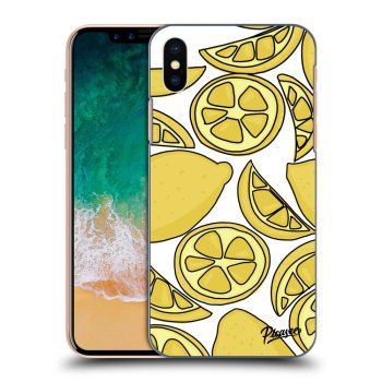 Picasee ULTIMATE CASE pro Apple iPhone X/XS - Lemon