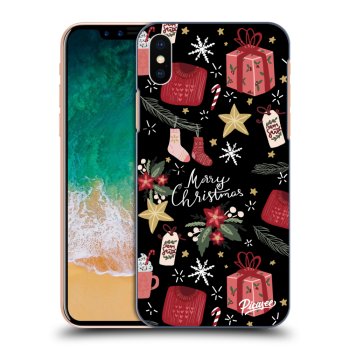 Etui na Apple iPhone X/XS - Christmas