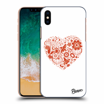 Picasee ULTIMATE CASE pro Apple iPhone X/XS - Big heart