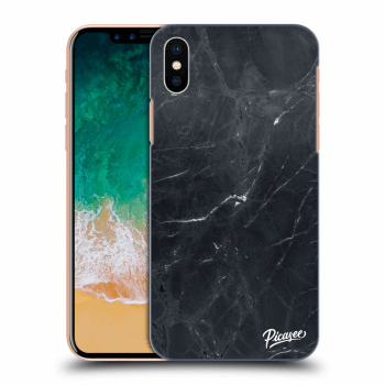 Etui na Apple iPhone X/XS - Black marble