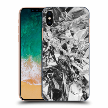 Picasee ULTIMATE CASE pro Apple iPhone X/XS - Chrome