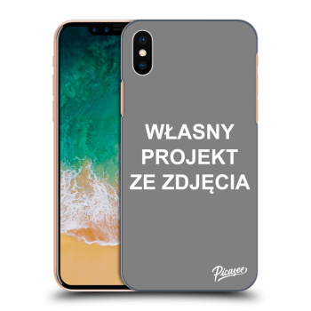 Etui na Apple iPhone X/XS - Własny projekt ze zdjęcia