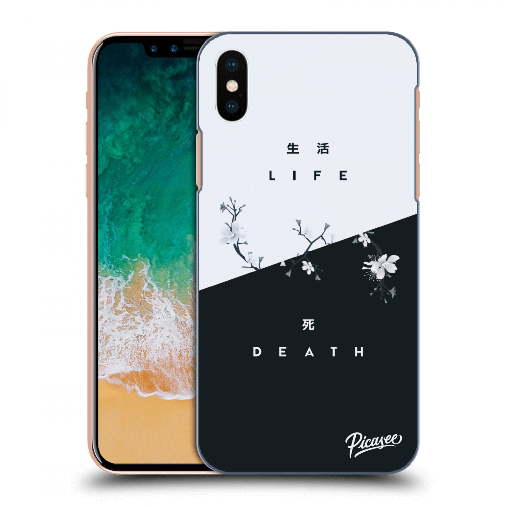 Picasee ULTIMATE CASE pro Apple iPhone X/XS - Life - Death