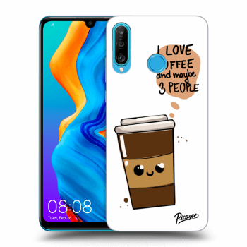 Etui na Huawei P30 Lite - Cute coffee