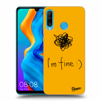 Picasee ULTIMATE CASE pro Huawei P30 Lite - I am fine