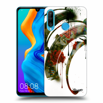 Picasee ULTIMATE CASE pro Huawei P30 Lite - Roses white