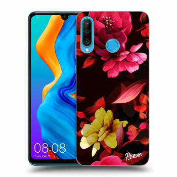 Etui na Huawei P30 Lite - Dark Peonny