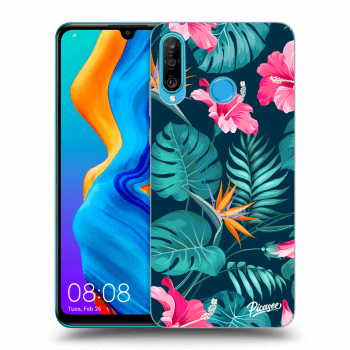 Picasee ULTIMATE CASE pro Huawei P30 Lite - Pink Monstera