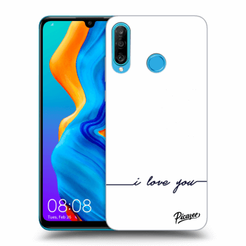 Etui na Huawei P30 Lite - I love you