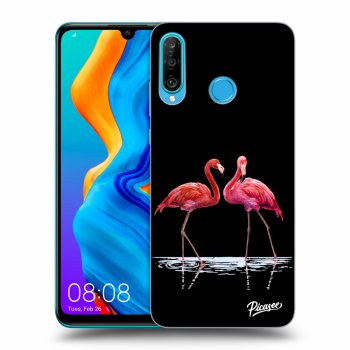 Picasee ULTIMATE CASE pro Huawei P30 Lite - Flamingos couple