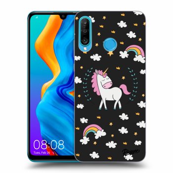 Etui na Huawei P30 Lite - Unicorn star heaven