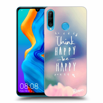 Etui na Huawei P30 Lite - Think happy be happy