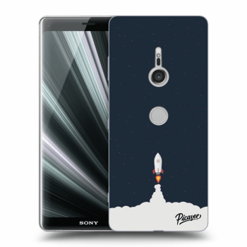 Picasee silikonowe przeźroczyste etui na Sony Xperia XZ3 - Astronaut 2