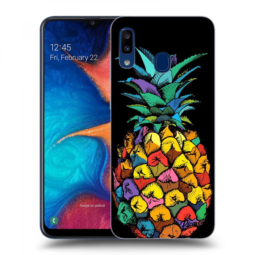Picasee ULTIMATE CASE pro Samsung Galaxy A20e A202F - Pineapple