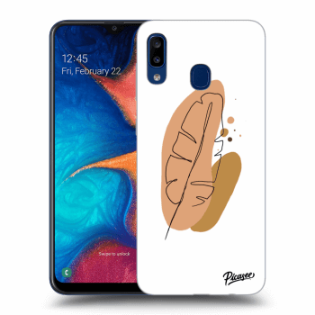 Picasee ULTIMATE CASE pro Samsung Galaxy A20e A202F - Feather brown