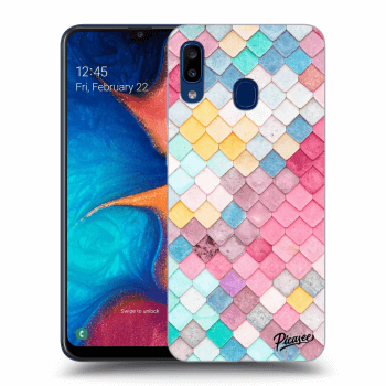 Etui na Samsung Galaxy A20e A202F - Colorful roof