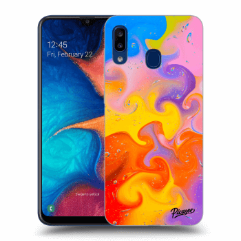 Etui na Samsung Galaxy A20e A202F - Bubbles