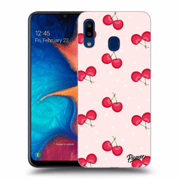 Etui na Samsung Galaxy A20e A202F - Cherries