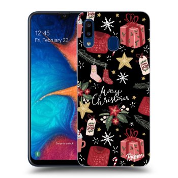 Etui na Samsung Galaxy A20e A202F - Christmas