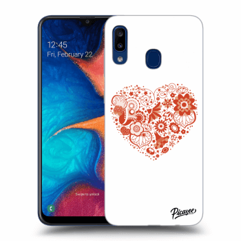 Etui na Samsung Galaxy A20e A202F - Big heart