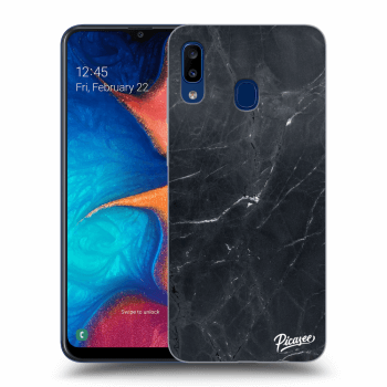 Etui na Samsung Galaxy A20e A202F - Black marble