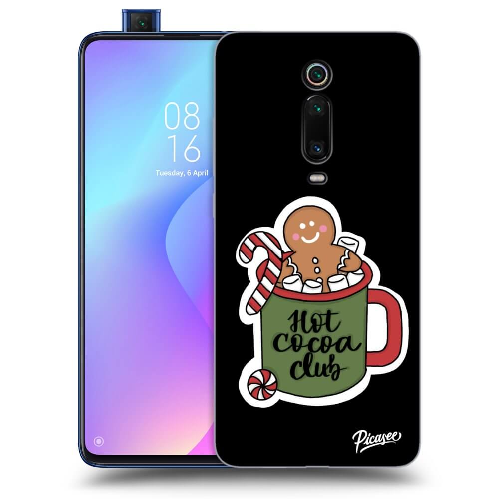 Picasee silikonowe czarne etui na Xiaomi Mi 9T (Pro) - Hot Cocoa Club