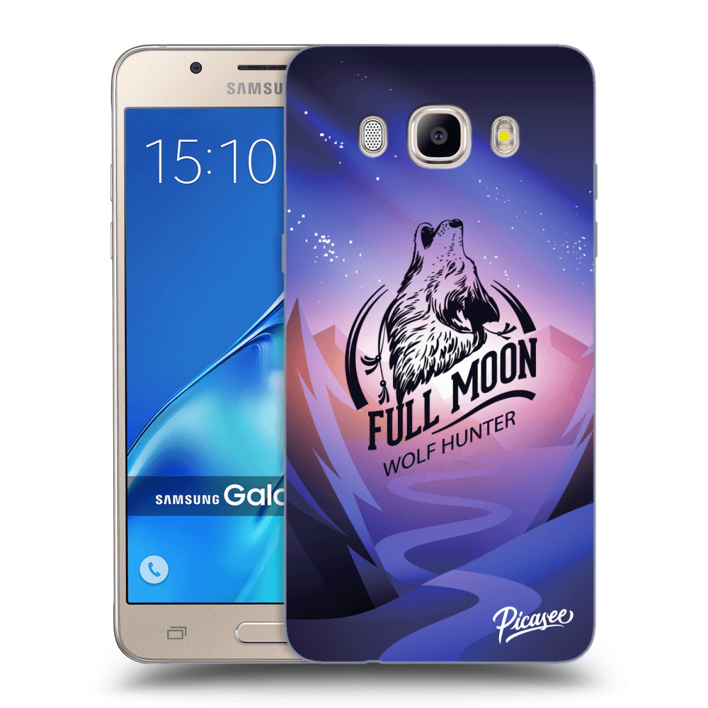 Picasee silikonowe przeźroczyste etui na Samsung Galaxy J5 2016 J510F - Wolf