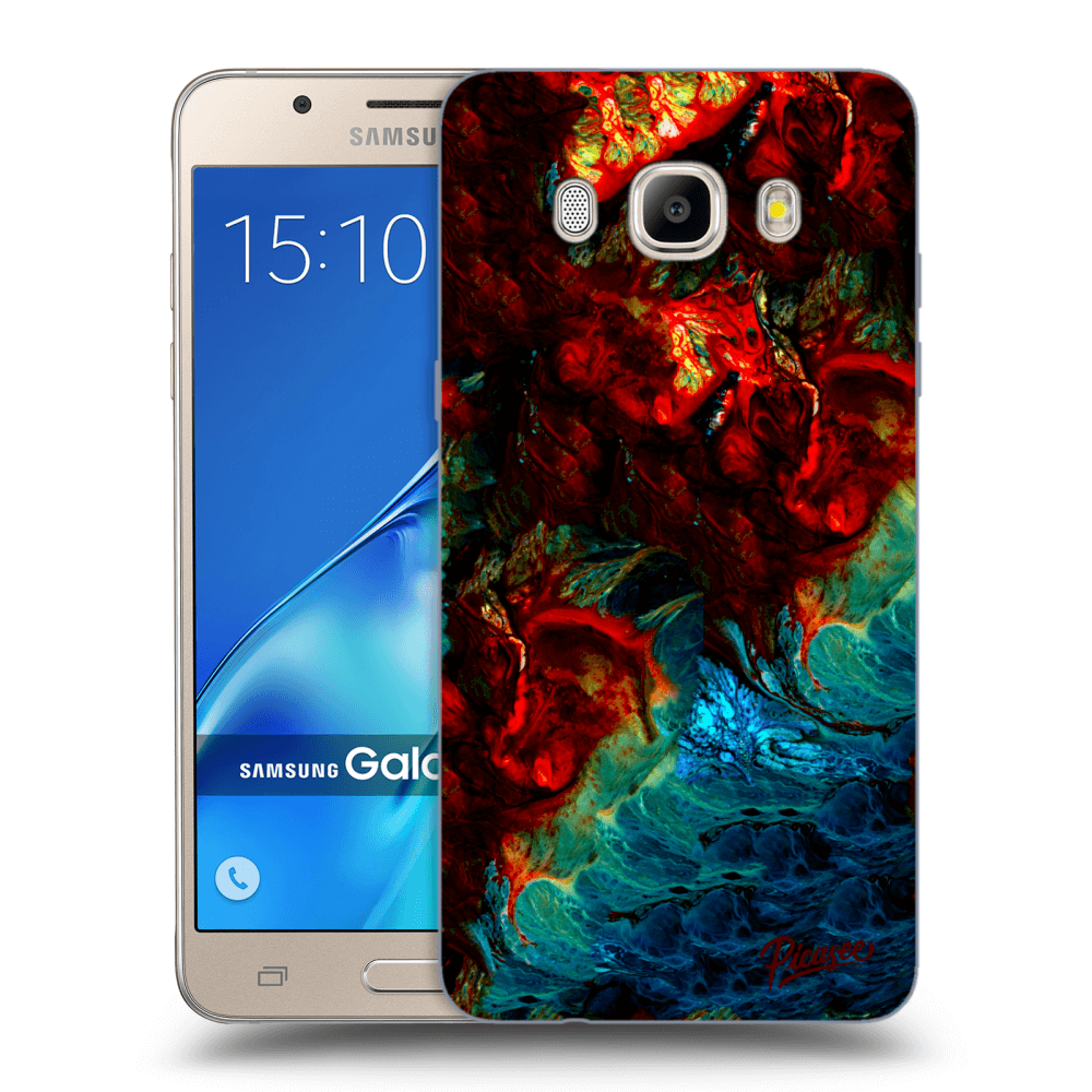Picasee silikonowe przeźroczyste etui na Samsung Galaxy J5 2016 J510F - Universe