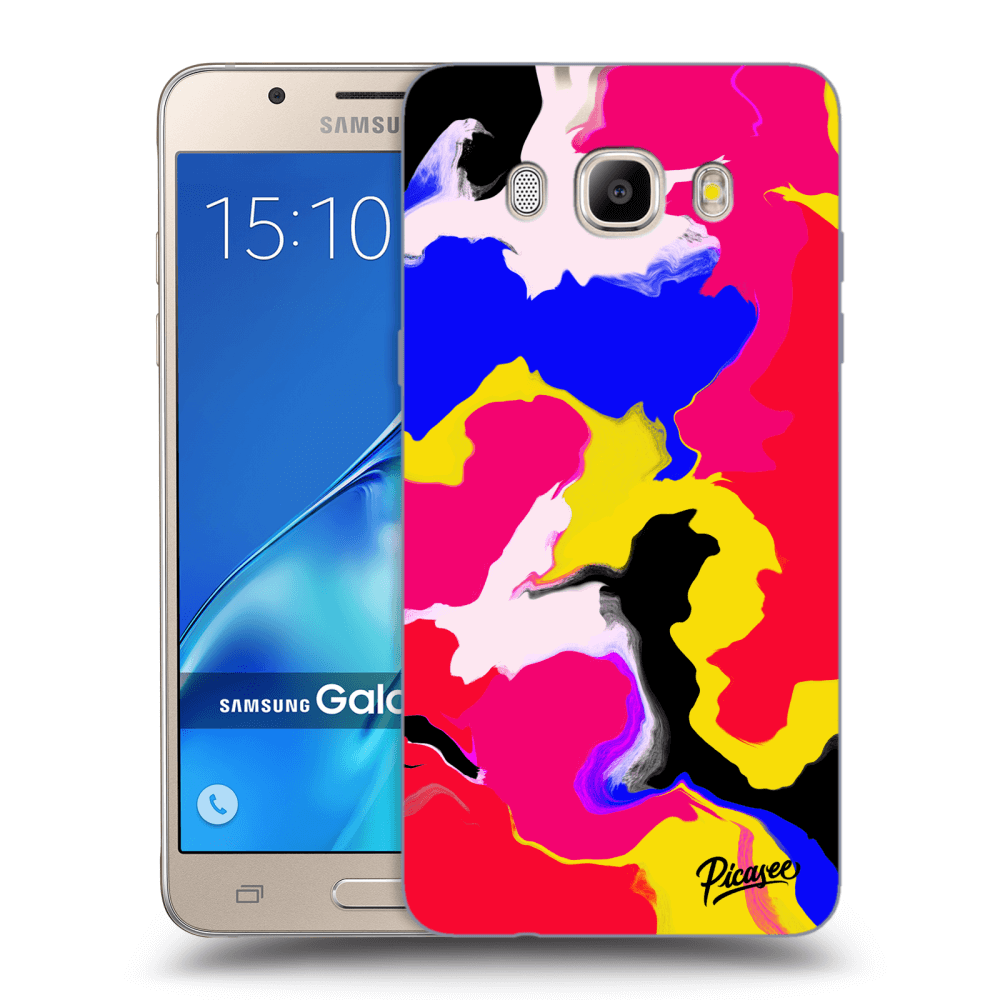 Picasee silikonowe przeźroczyste etui na Samsung Galaxy J5 2016 J510F - Watercolor