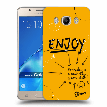 Picasee silikonowe przeźroczyste etui na Samsung Galaxy J5 2016 J510F - Enjoy