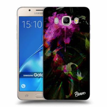 Picasee silikonowe przeźroczyste etui na Samsung Galaxy J5 2016 J510F - Peony Color