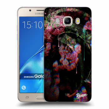 Picasee silikonowe przeźroczyste etui na Samsung Galaxy J5 2016 J510F - Rosebush limited